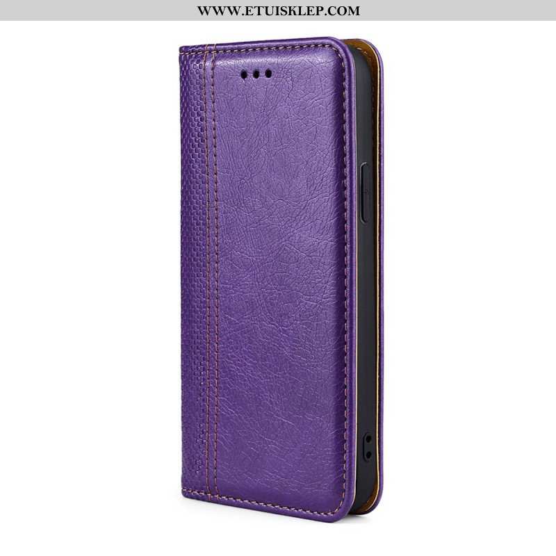 Etui Na Telefon do Samsung Galaxy M32 Etui Folio Skórzany Styl Vintage